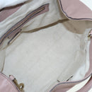 GUCCI Soho Hand Bag Leather 2way Gold Pink 336751 Auth am6760-9