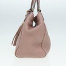 GUCCI Soho Hand Bag Leather 2way Gold Pink 336751 Auth am6760-3