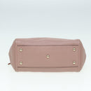 GUCCI Soho Hand Bag Leather 2way Gold Pink 336751 Auth am6760-5