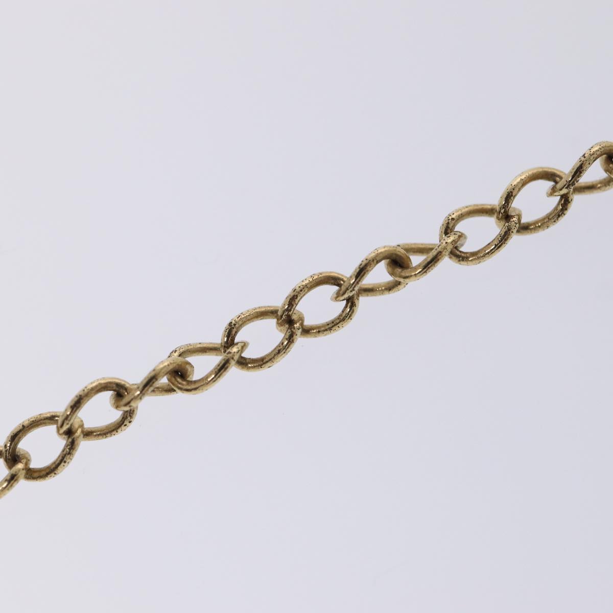 Christian Dior Necklace metal Gold Auth am6766