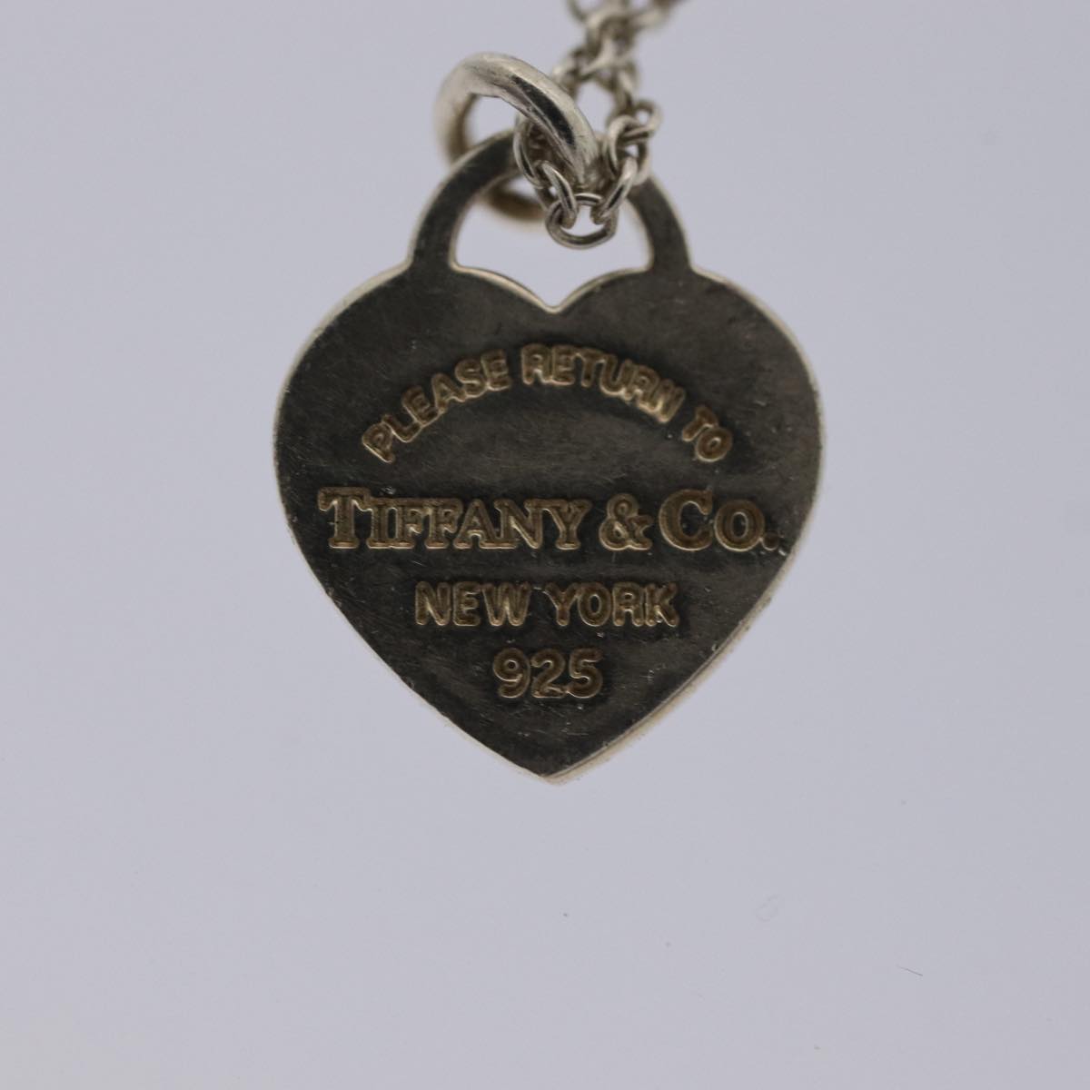 TIFFANY&Co. Necklace Ag925 2Set Silver Auth am6768