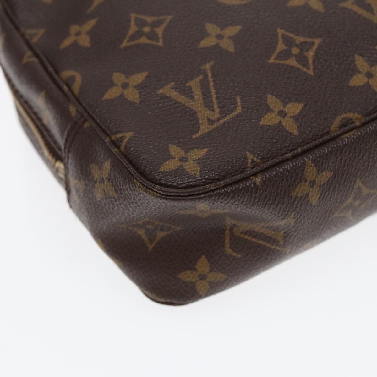 LOUIS VUITTON Monogram Trousse Toilette 23 Clutch Bag M47524 LV Auth am6776