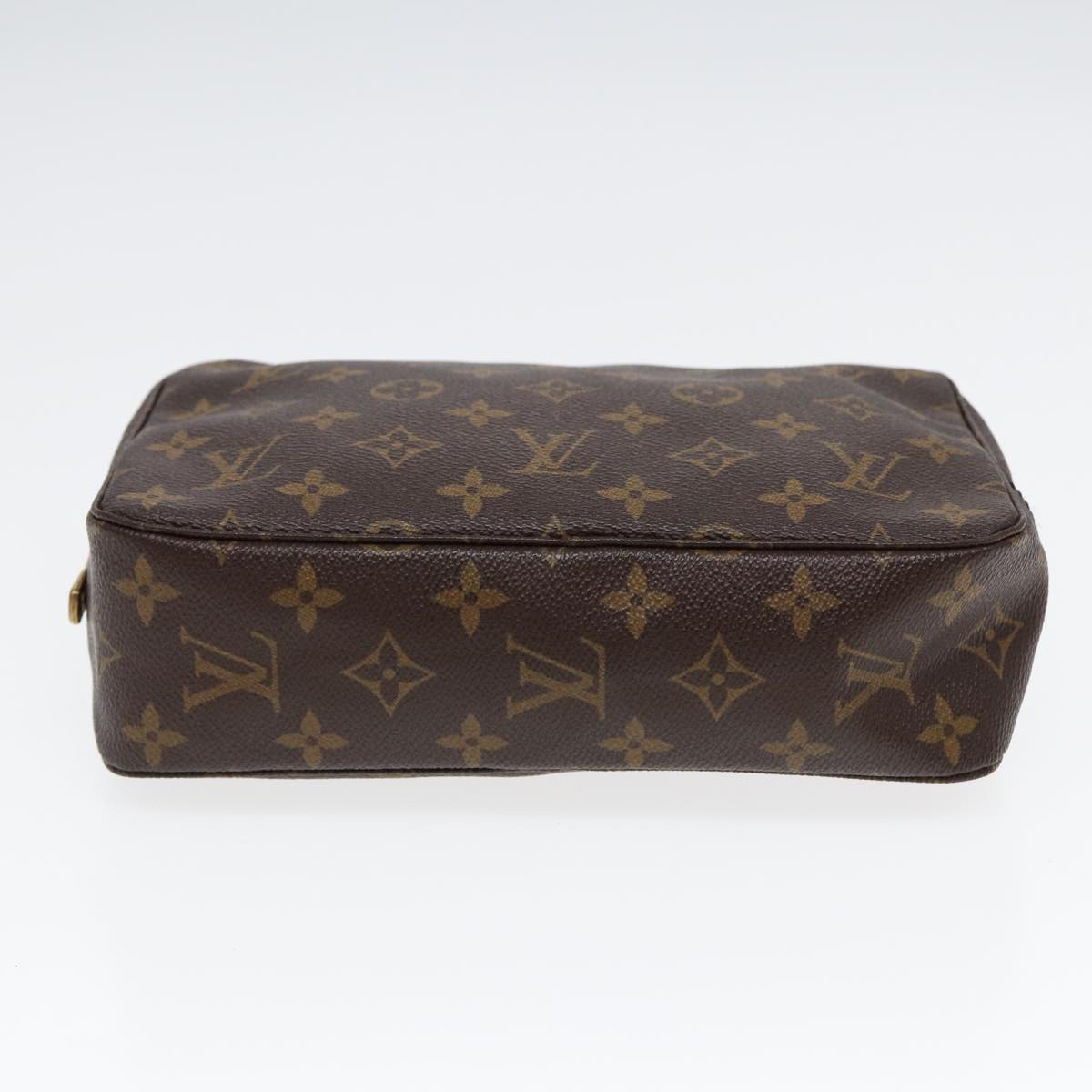 LOUIS VUITTON Monogram Trousse Toilette 23 Clutch Bag M47524 LV Auth am6776