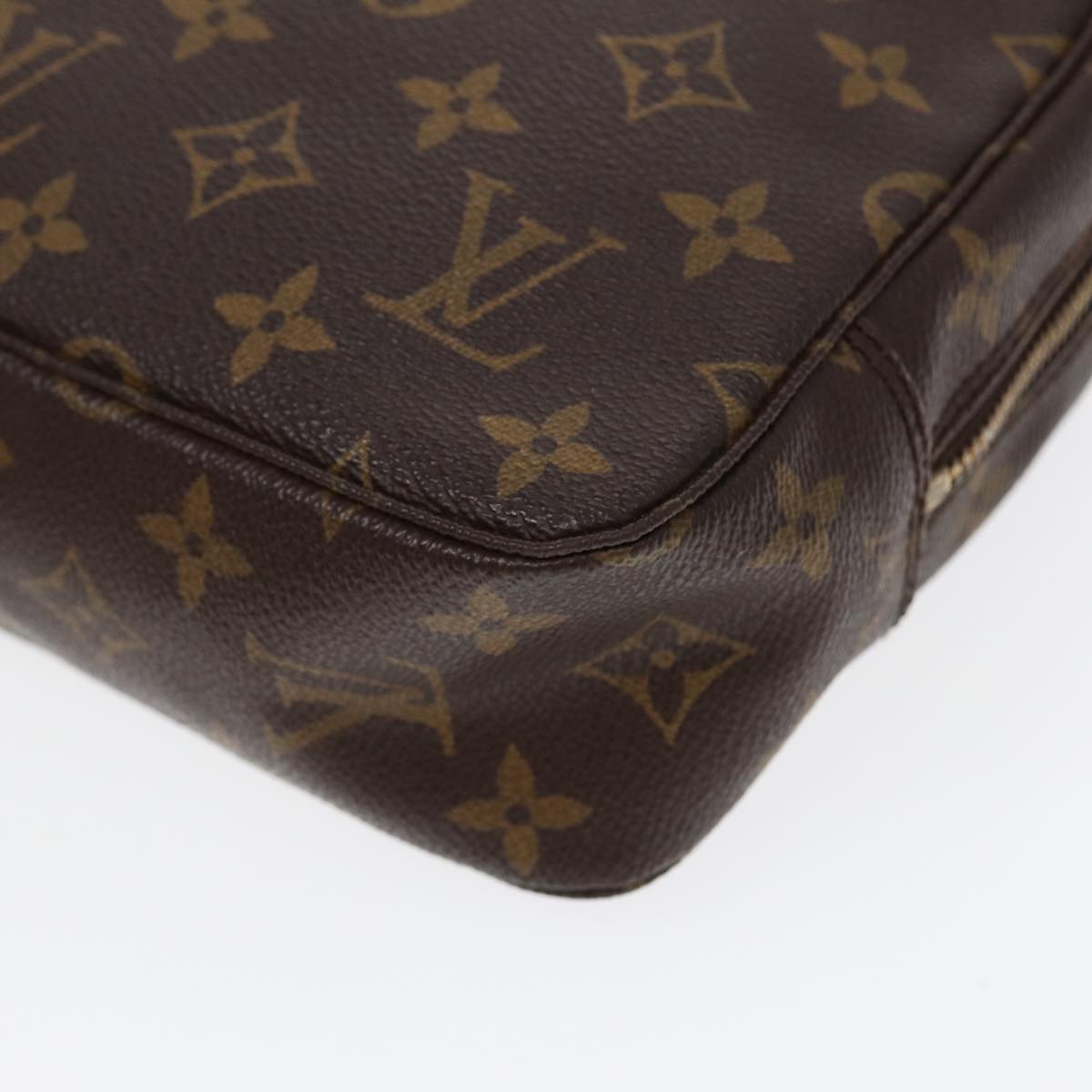 LOUIS VUITTON Monogram Trousse Toilette 23 Clutch Bag M47524 LV Auth am6776