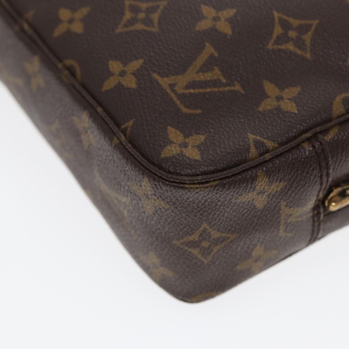 LOUIS VUITTON Monogram Trousse Toilette 23 Clutch Bag M47524 LV Auth am6776