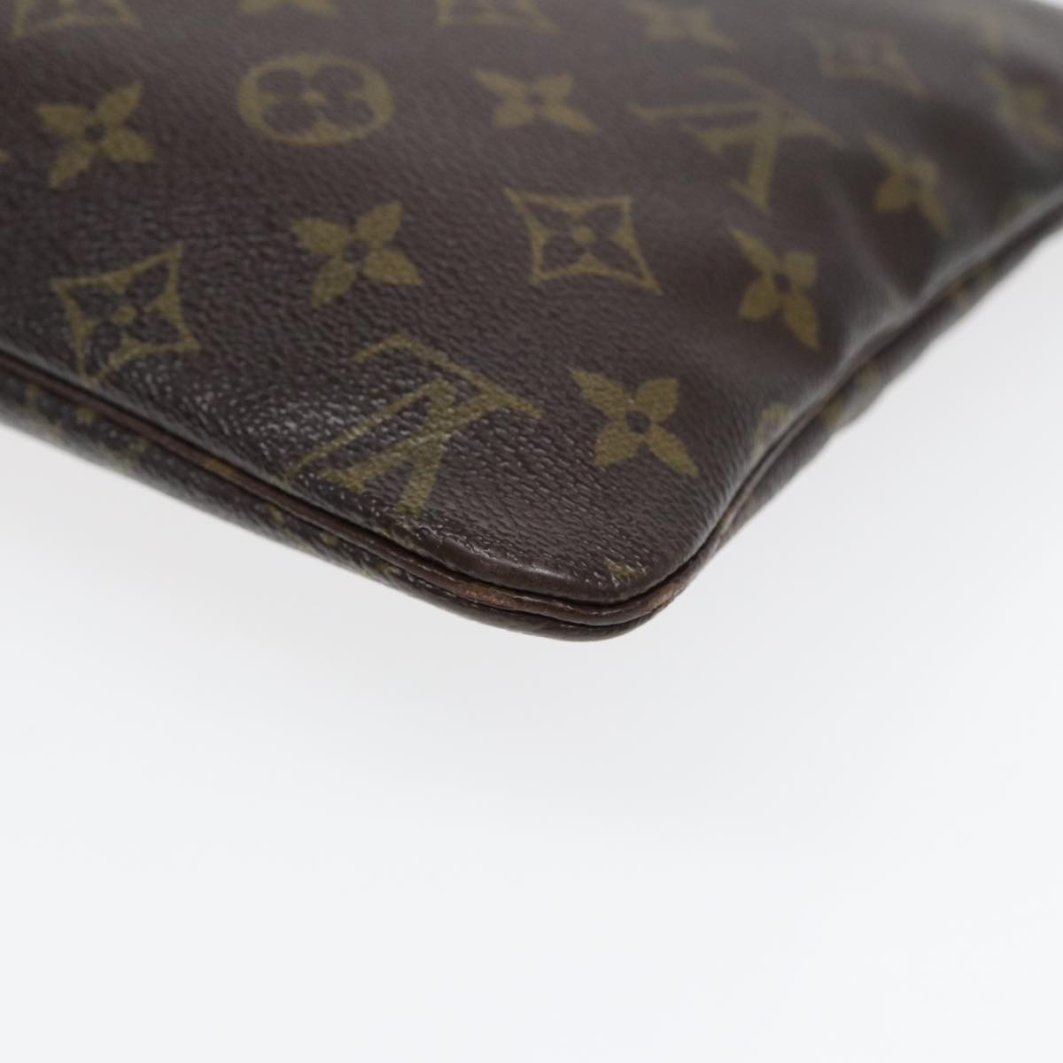 LOUIS VUITTON Monogram Pochette Priant Clutch Bag M51805 LV Auth am6777