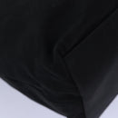 Christian Dior Maris Pearl Hand Bag Nylon Black Silver Auth am6778-16