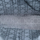 Christian Dior Maris Pearl Hand Bag Nylon Black Silver Auth am6778-11