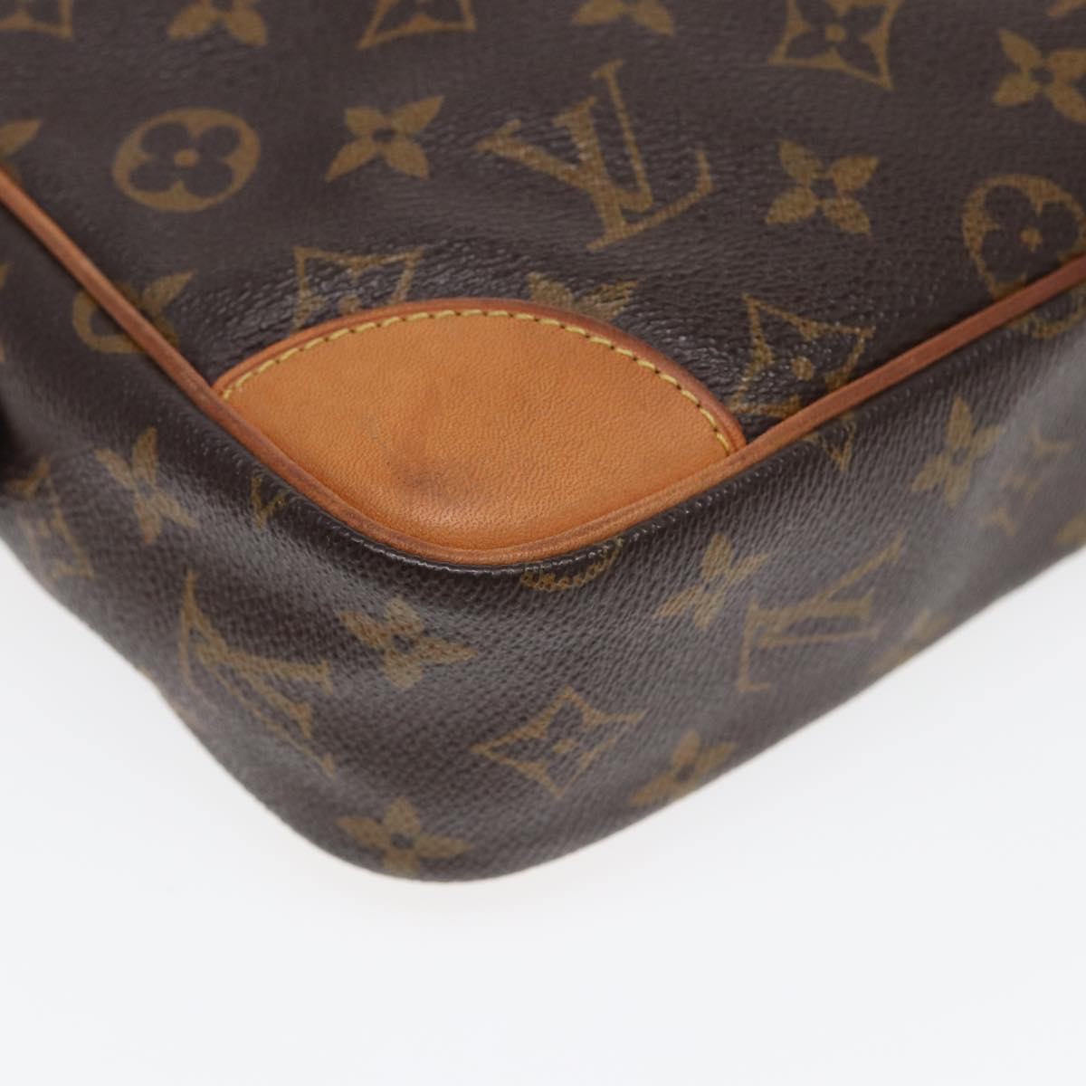 LOUIS VUITTON Monogram Compiegne 28 Clutch Bag M51845 LV Auth am6780