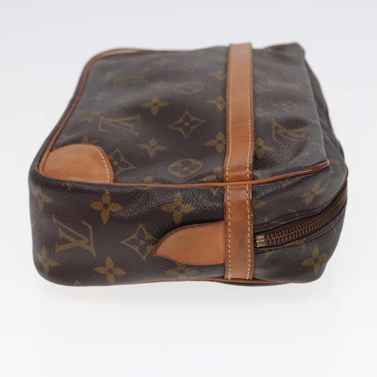 LOUIS VUITTON Monogram Compiegne 28 Clutch Bag M51845 LV Auth am6780