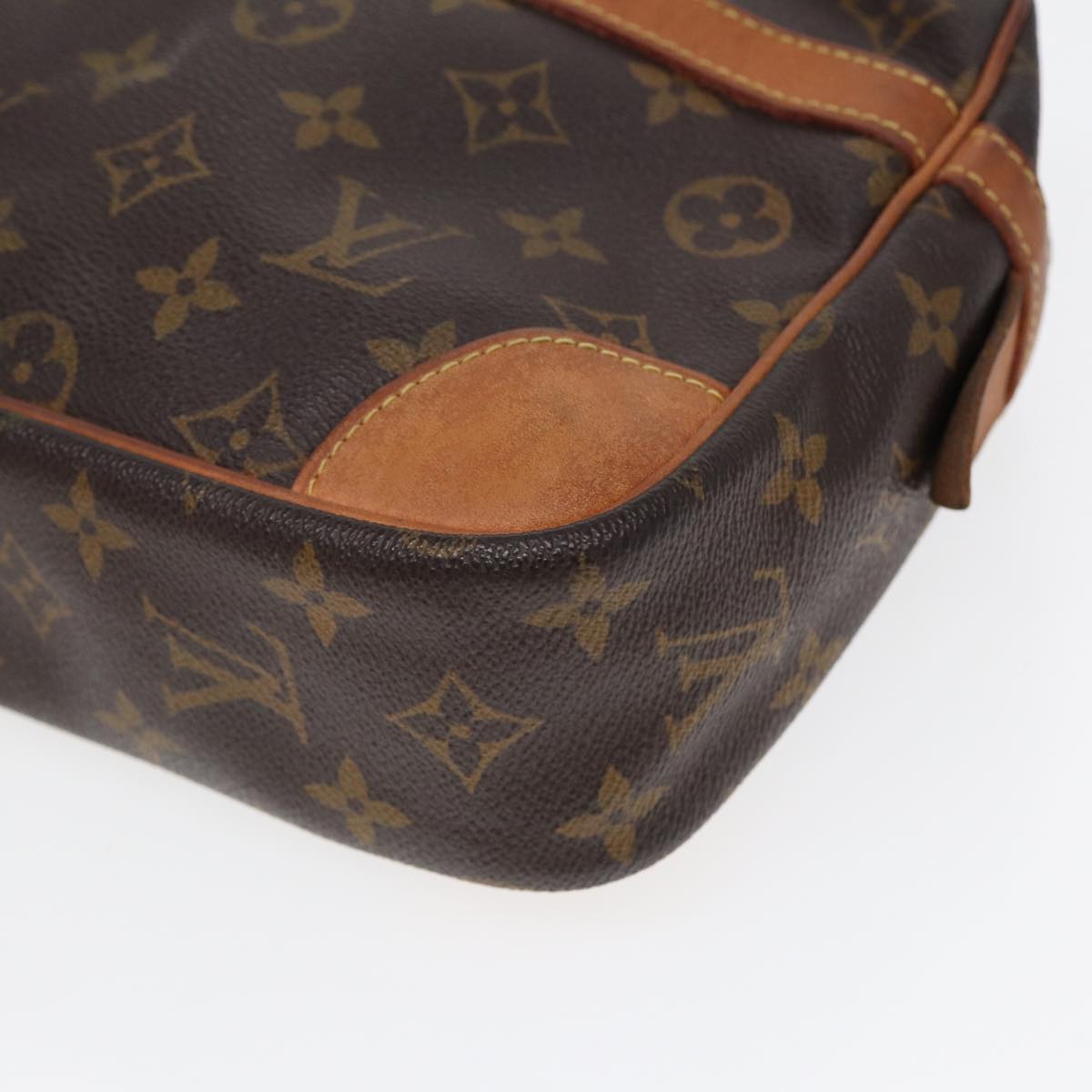 LOUIS VUITTON Monogram Compiegne 28 Clutch Bag M51845 LV Auth am6780