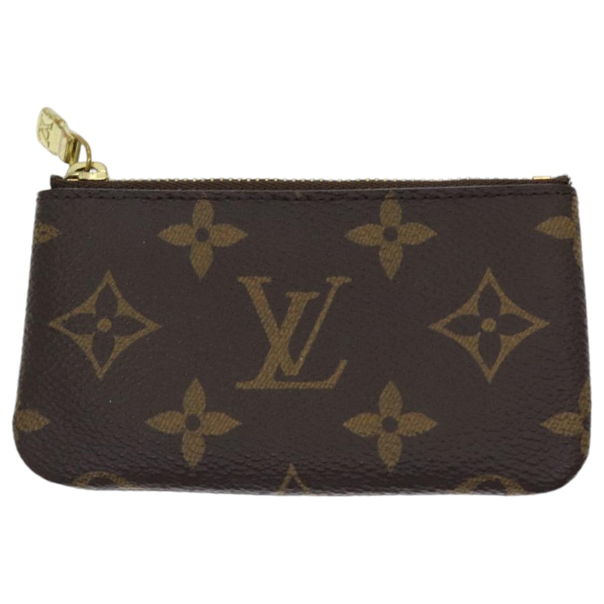 LOUIS VUITTON Monogram Pochette Cles Coin Purse M62650 LV Auth am6784