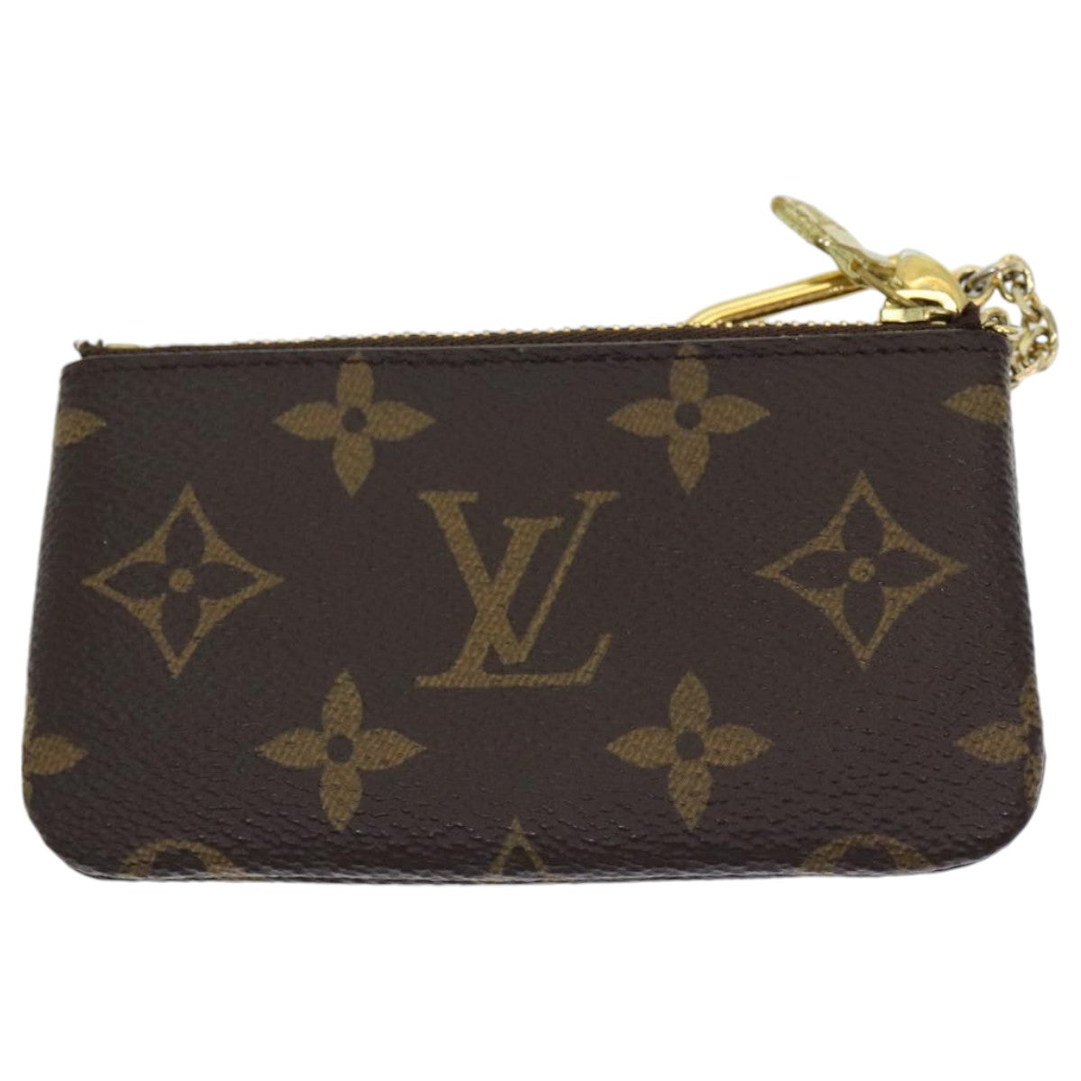 LOUIS VUITTON Monogram Pochette Cles Coin Purse M62650 LV Auth am6784 - 0