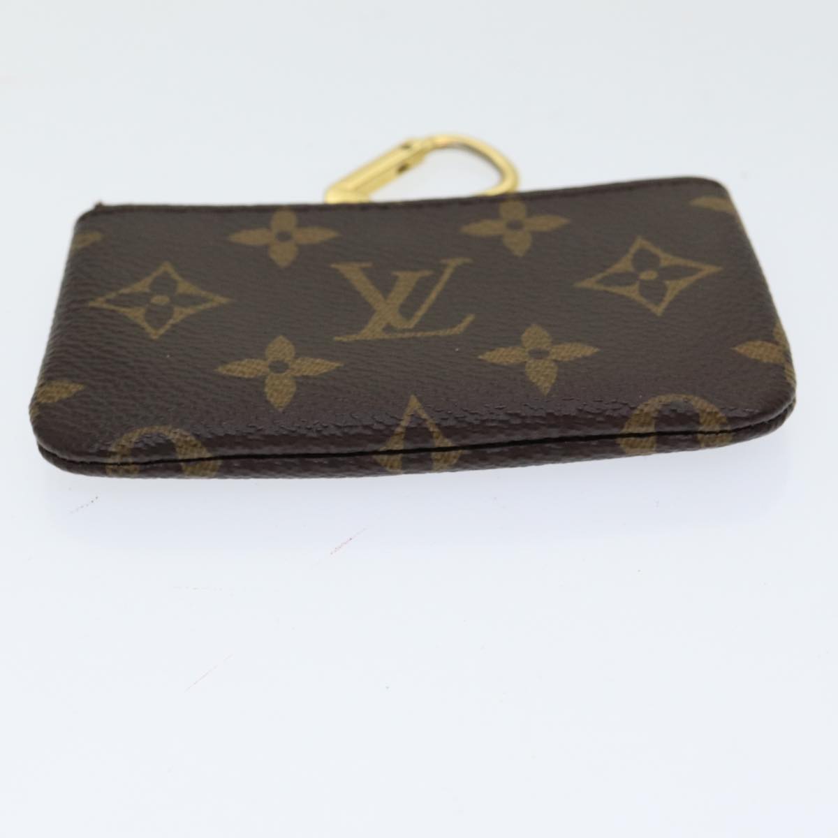 LOUIS VUITTON Monogram Pochette Cles Coin Purse M62650 LV Auth am6784