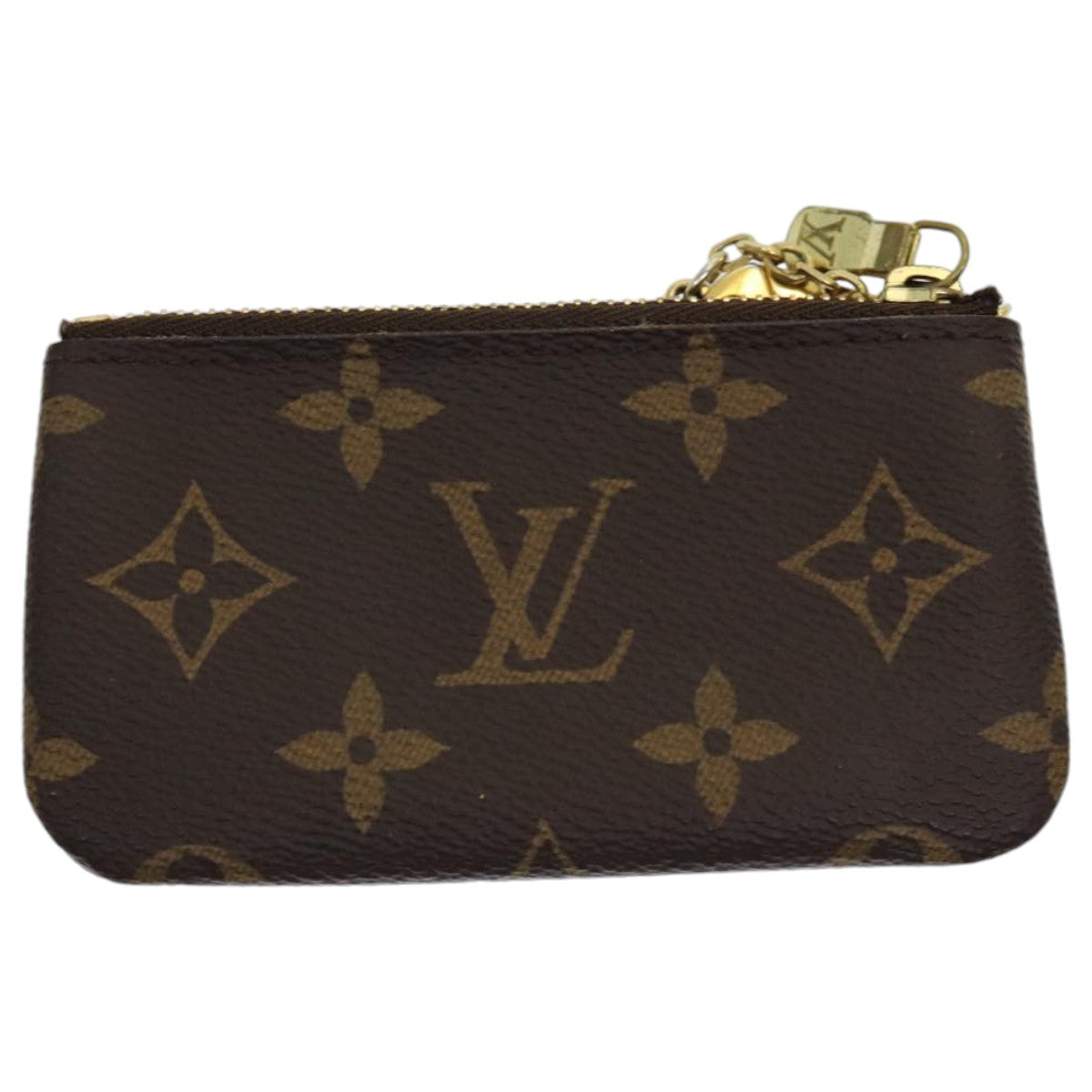 LOUIS VUITTON Monogram Pochette Cles Coin Purse M62650 LV Auth am6785 - 0