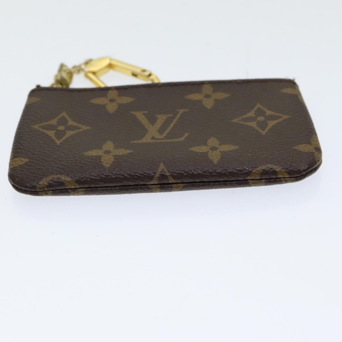 LOUIS VUITTON Monogram Pochette Cles Coin Purse M62650 LV Auth am6785