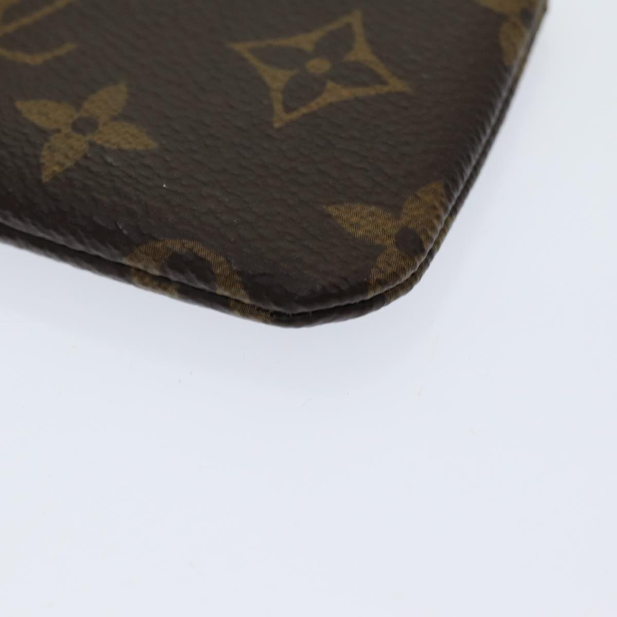 LOUIS VUITTON Monogram Pochette Cles Coin Purse M62650 LV Auth am6785