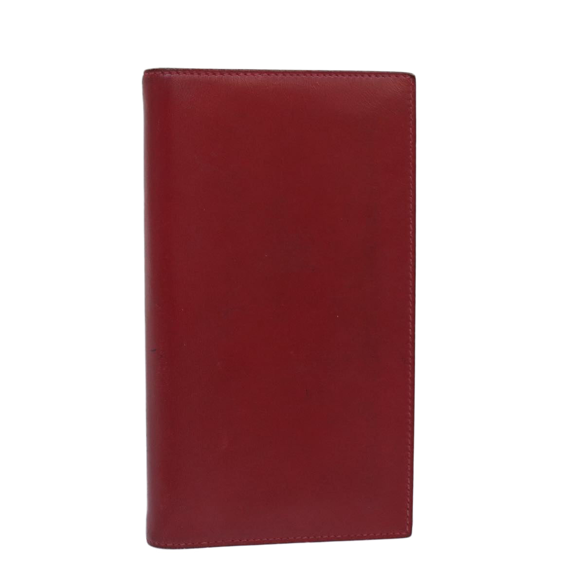 HERMES Agenda A6 Day Planner Cover Leather Red Auth am6805