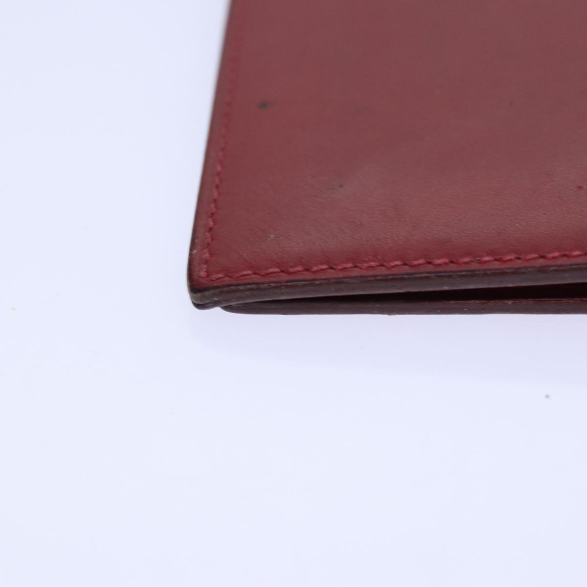 HERMES Agenda A6 Day Planner Cover Leather Red Auth am6805