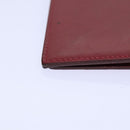 HERMES Agenda A6 Day Planner Cover Leather Red Auth am6805-15