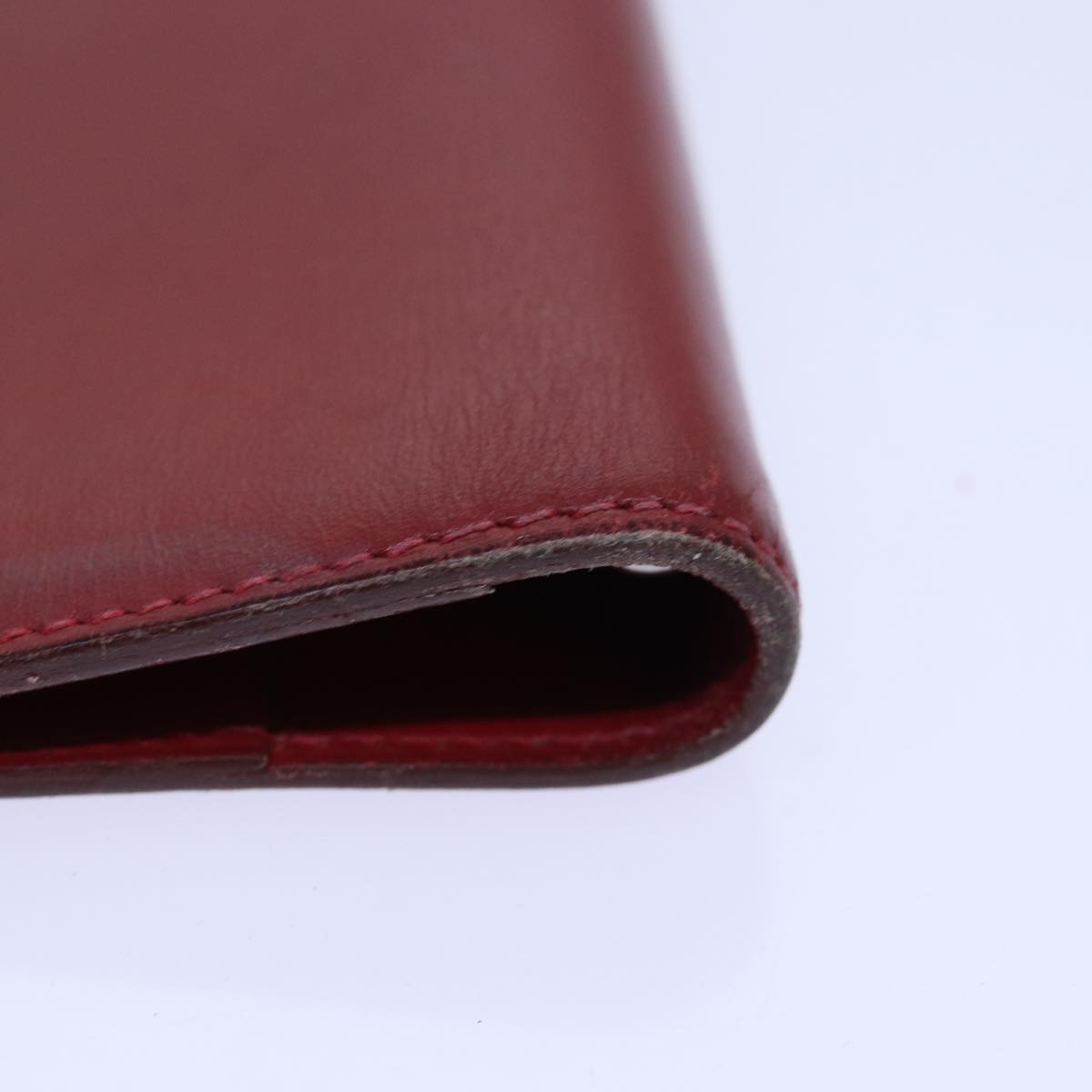 HERMES Agenda A6 Day Planner Cover Leather Red Auth am6805