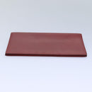 HERMES Agenda A6 Day Planner Cover Leather Red Auth am6805-3