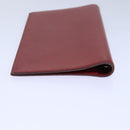 HERMES Agenda A6 Day Planner Cover Leather Red Auth am6805-5