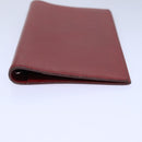 HERMES Agenda A6 Day Planner Cover Leather Red Auth am6805-6