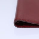 HERMES Agenda A6 Day Planner Cover Leather Red Auth am6805-7
