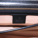 GUCCI Chain Shoulder Bag Leather Red Gold 576422 Auth am6808V-17