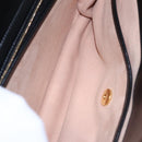 GUCCI Chain Shoulder Bag Leather Red Gold 576422 Auth am6808V-21