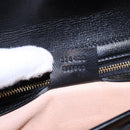 GUCCI Chain Shoulder Bag Leather Red Gold 576422 Auth am6808V-12