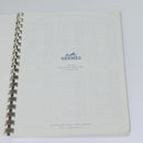 HERMES Yuris GM Note Cover Leather Red Auth am6812-23