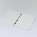 HERMES Yuris GM Note Cover Leather Red Auth am6812-24