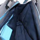 BALENCIAGA Turn Lock Chain Shoulder Bag Leather Beige Gray Silver Auth am6814V-19