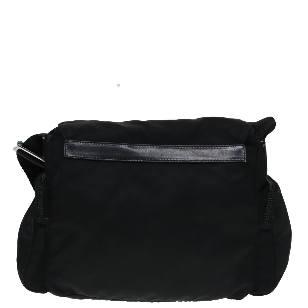 PRADA Shoulder Bag Nylon Black Auth am6829 - 0