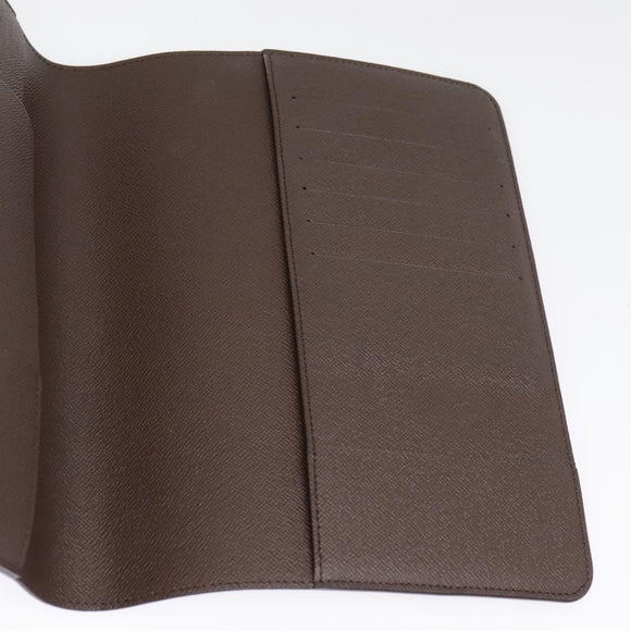 LOUIS VUITTON Damier Ebene Agenda Bureau Day Planner Cover R21065 Auth am6852AV