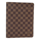 LOUIS VUITTON Damier Ebene Agenda Bureau Day Planner Cover R21065 Auth am6852AV-1