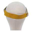 GUCCI GG Canvas Sherry Line Sun Visor M Beige Yellow Auth am6871-3
