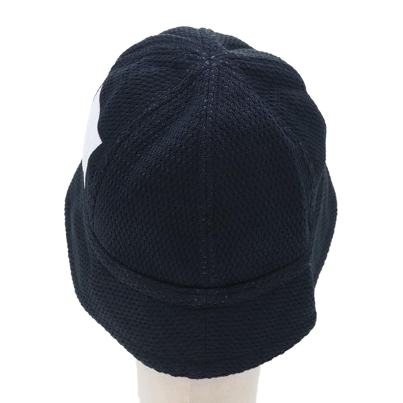 CHANEL Sports Line Hat cotton Black CC Auth am6872V