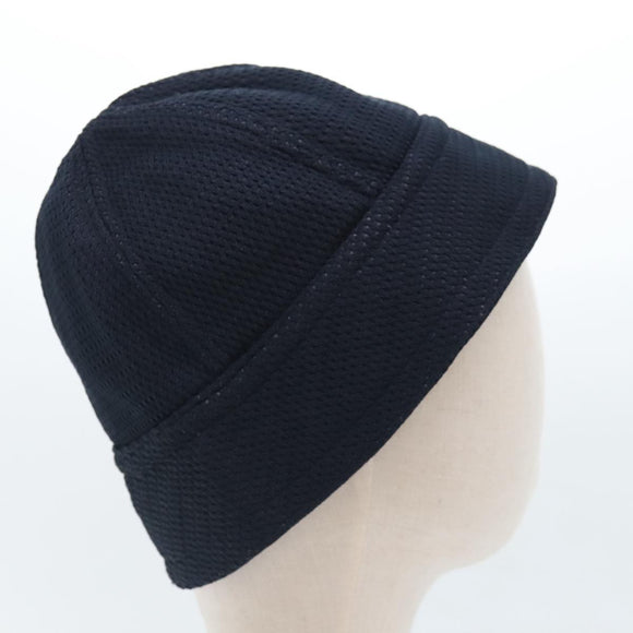 CHANEL Sports Line Hat cotton Black CC Auth am6872V