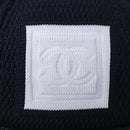CHANEL Sports Line Hat cotton Black CC Auth am6872V-6