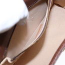 ETRO Paisley Hand Bag Leather Brown Auth am6904-11