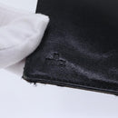 FENDI Zucchino Canvas Wallet Brown Silver Auth am6905-18