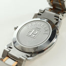 PERRELET Double Rotor Watch Two Tone Design No 45 Stainless Auth am6930SM-19