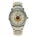 PERRELET Double Rotor Watch Two Tone Design No 45 Stainless Auth am6930SM-13