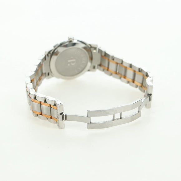 PERRELET Double Rotor Watch Two Tone Design No 45 Stainless Auth am6930SM