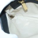 TORY BURCH Chain Shoulder Bag Leather Black Gold Auth am6939-18