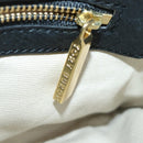 TORY BURCH Chain Shoulder Bag Leather Black Gold Auth am6939-21