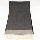 VERSACE Scarf Wool Black Auth am6943-11